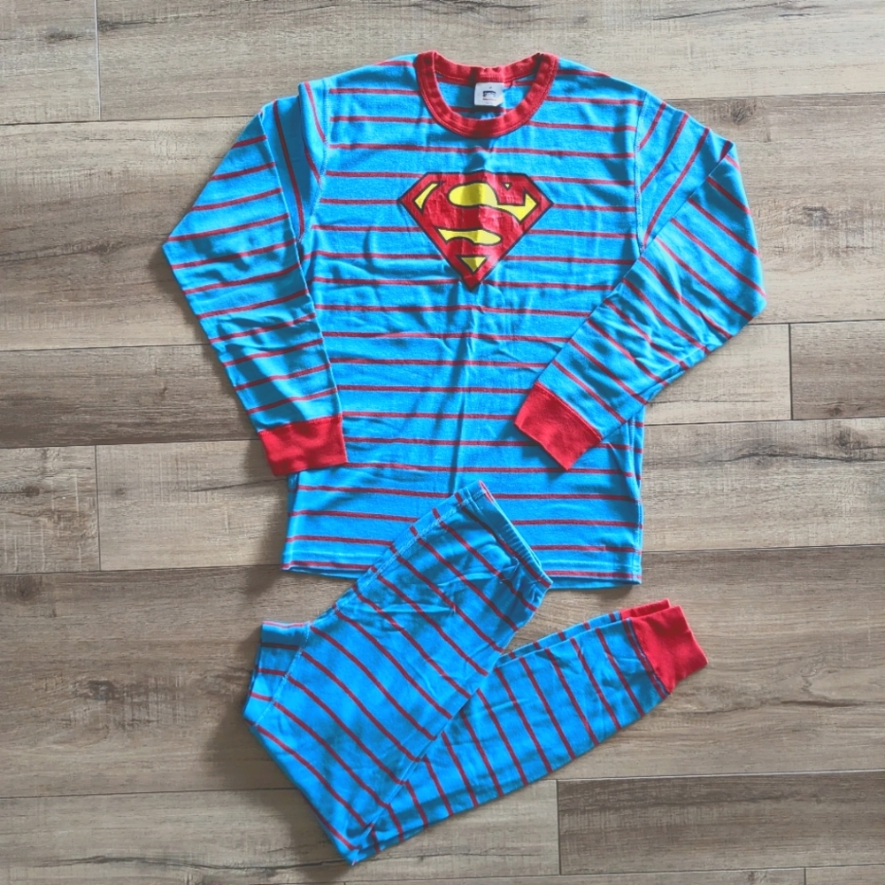 Men's Organic DC Superman Pajamas